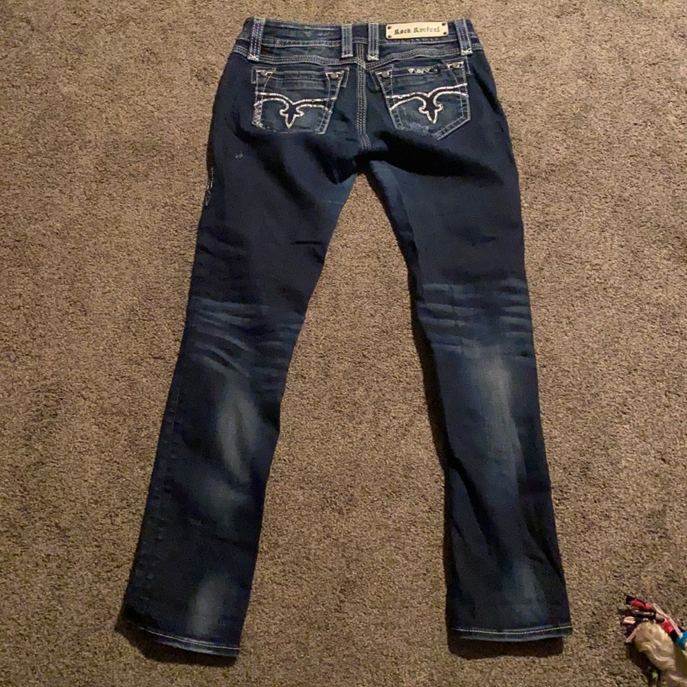 Rock Revival Erin easy skinny jeans sz 26 - Picture 2 of 13